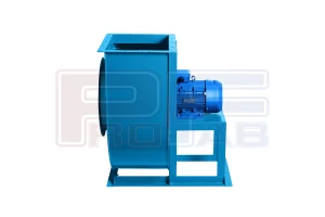 Blower for exhaust air