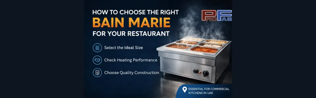 How to Choose the Right Bain Marie for Your Restaurant in Dubai
