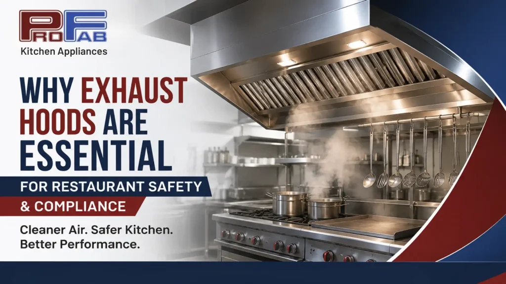 Why Exhaust Hoods Are Essential for Restaurant Safety and Compliance